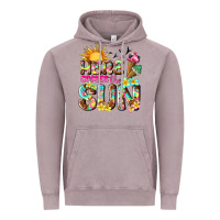 Vintage Zinc here comes the sun Vintage Hoodie - texasbilliewilder