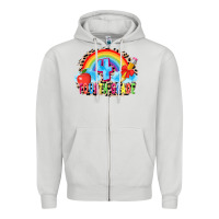 Dove Grey back to school 4 3200x2400 Zipper Hoodie - AdoDesignShop