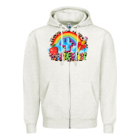 Oatmeal Heather back to school 4 3200x2400 Zipper Hoodie - AdoDesignShop