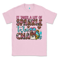 Bubblegum Pink it takes a lot of sparkle to be a cna Classic Tee - JahusDesignShop