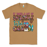 Toasted Coconut it takes a lot of sparkle to be a cna Classic Tee - JahusDesignShop