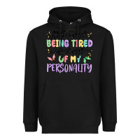 Black at this point being tired is just part of my perso Heavyweight Hoodie - MaliasSmallBusiness