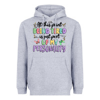 Heather Grey at this point being tired is just part of my perso Heavyweight Hoodie - MaliasSmallBusiness
