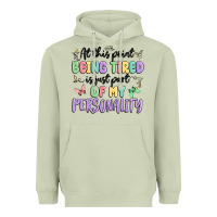Matcha at this point being tired is just part of my perso Heavyweight Hoodie - MaliasSmallBusiness