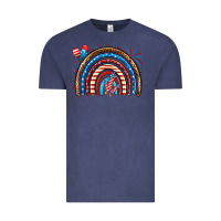 Vintage Denim American rainbow Vintage Tee - Neo Western