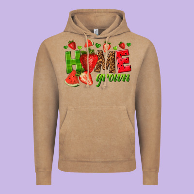 Home Grown Vintage Hoodie Designed By Texasbilliewilder