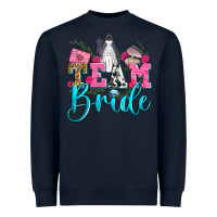 Navy team bride Heavyweight Sweatshirt - Zillion Design Studio