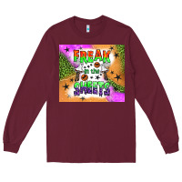 Burgundy freak in the sheets tumbler Long Sleeve Tee - BundleAndBundleShop