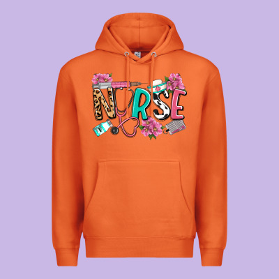 Nurse Premium Hoodie Designed By Lillyallendesigns