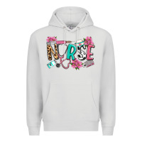 Dove Grey nurse Premium Hoodie - LillyAllenDesigns