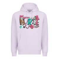 Lilac nurse Premium Hoodie - LillyAllenDesigns