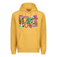 Mustard nurse Premium Hoodie - LillyAllenDesigns