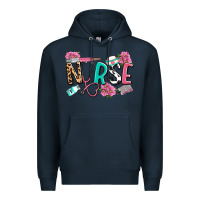 Navy nurse Premium Hoodie - LillyAllenDesigns