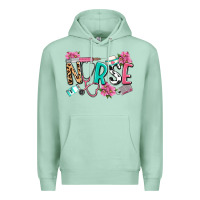 Seafoam nurse Premium Hoodie - LillyAllenDesigns