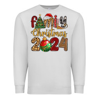Dove Grey family christmas 2024 Premium Sweatshirt - MaliasSmallBusiness