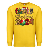 Lemon family christmas 2024 Premium Sweatshirt - MaliasSmallBusiness