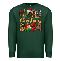 Sports Green family christmas 2024 Premium Sweatshirt - MaliasSmallBusiness