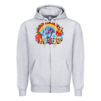 Heather Grey back to school 5 3200x2400 Zipper Hoodie - AdoDesignShop