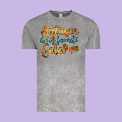 Autumn Is My Favorite Color Vintage Tee Designed By Hra Design Shop