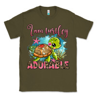Army Green i am turtley adorable Classic Tee - AdoDesignShop