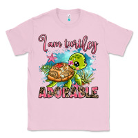 Bubblegum Pink i am turtley adorable Classic Tee - AdoDesignShop