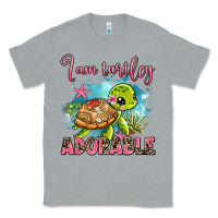 Heather Grey i am turtley adorable Classic Tee - AdoDesignShop