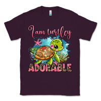 Plum i am turtley adorable Classic Tee - AdoDesignShop
