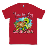 Red i am turtley adorable Classic Tee - AdoDesignShop