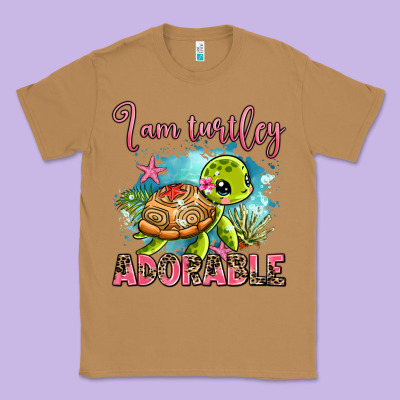 I Am Turtley Adorable Classic Tee Designed By Adodesignshop