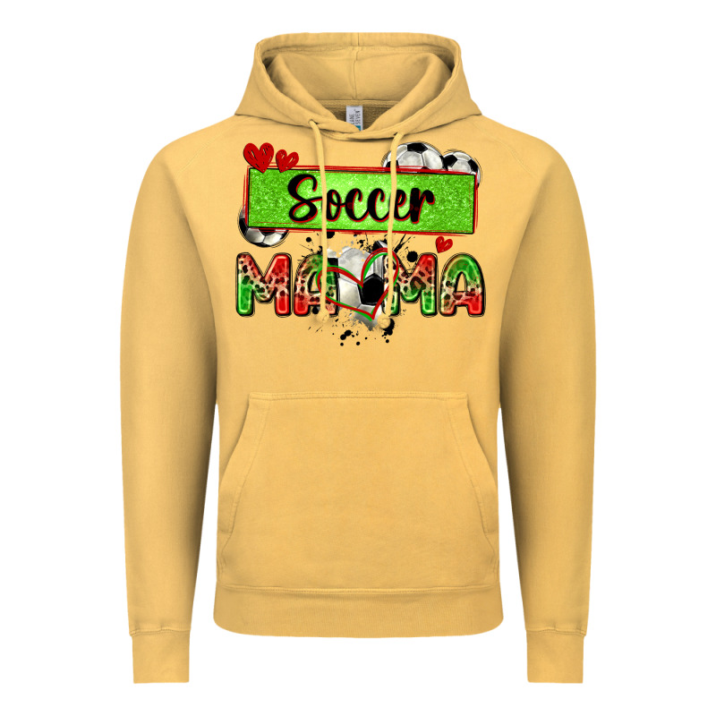 Soccer Mama With Leopard Vintage Hoodie by Zillion Design Studio | Teevron