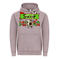 Vintage Zinc soccer mama with leopard Vintage Hoodie - Zillion Design Studio