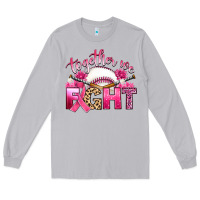 Moon Dust breast cancer together we fight with baseball Long Sleeve Tee - Artiststas