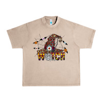 French Oak Witch Please Urban Heavy Tee - CowhideDigitalArt