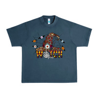 Midnight Navy Witch Please Urban Heavy Tee - CowhideDigitalArt