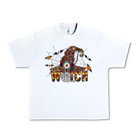 White Witch Please Urban Heavy Tee - CowhideDigitalArt
