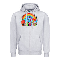 Heather Grey back to school 6 3200x2400 Zipper Hoodie - AdoDesignShop