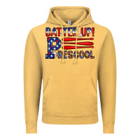 Vintage Mustard batter up preschool Vintage Hoodie - JahusDesignShop