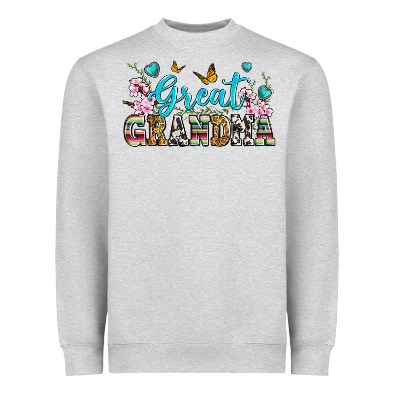 Great Grandma Heavyweight Sweatshirt by Zillion Design Studio | Teevron