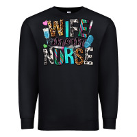 Black wife mom nurse Premium Sweatshirt - NancyCooperArtShop