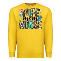 Lemon wife mom nurse Premium Sweatshirt - NancyCooperArtShop