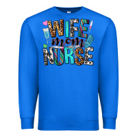 True Royal wife mom nurse Premium Sweatshirt - NancyCooperArtShop