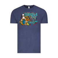 Vintage Denim tequila time & sunshine Vintage Tee - SublimationCraftShop