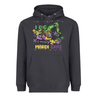 Smoke i dig mardi gras Heavyweight Hoodie - MaliasSmallBusiness