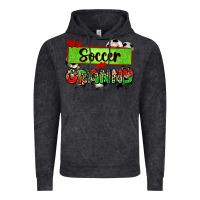 Vintage Black soccer granny with leopard Vintage Hoodie - Zillion Design Studio