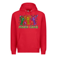 Red mardi gras crawfish Premium Hoodie - LillyAllenDesigns