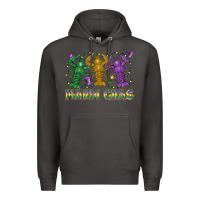 Smoke mardi gras crawfish Premium Hoodie - LillyAllenDesigns
