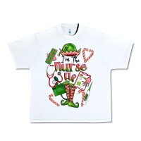 White im the nurse elf Urban Heavy Tee - FaDigitalArtStudio