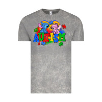 Cloud Rock autism stitch with lilo Vintage Tee - AdoDesignShop