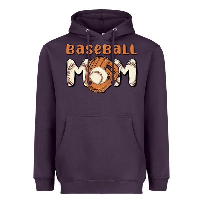 Baseball Mom Heavyweight Hoodie by MaliasSmallBusiness | Teevron