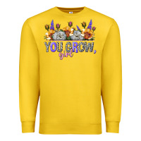 Lemon you grow girl Premium Sweatshirt - NancyCooperArtShop